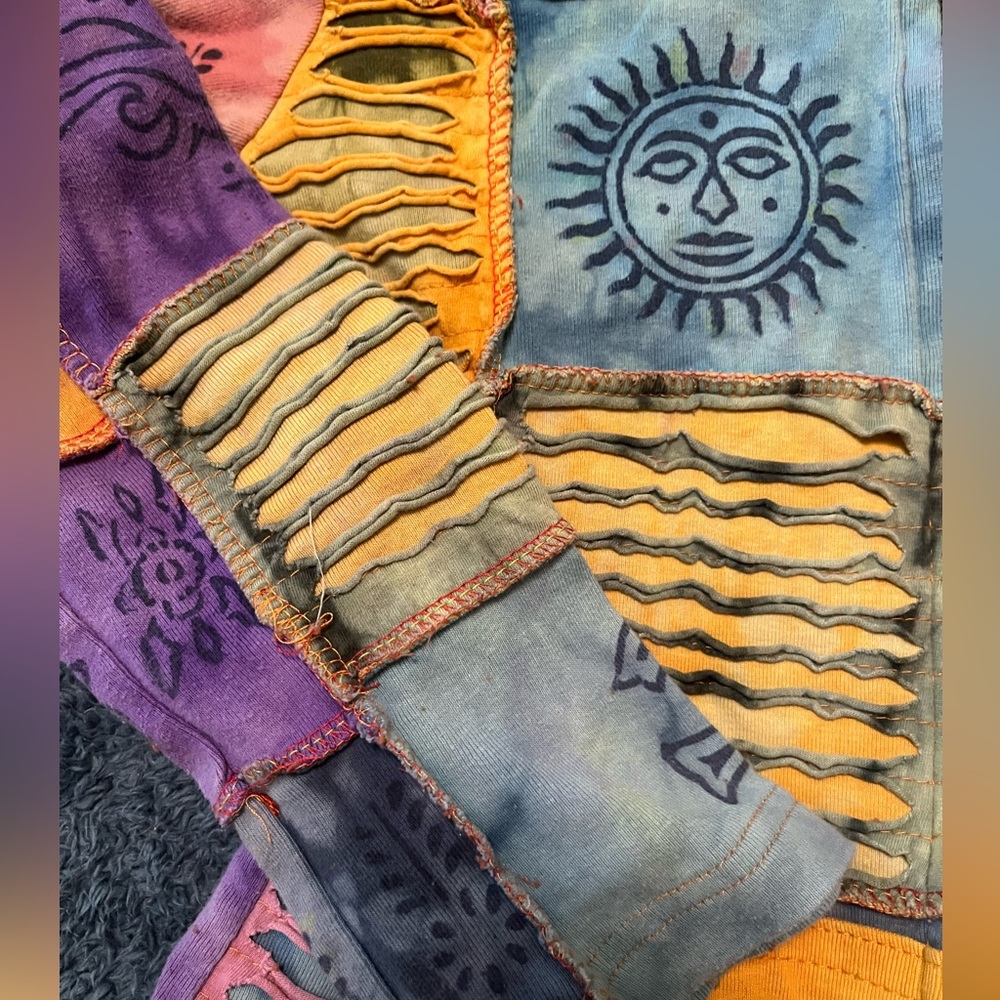 Boho patchwork jacket - Picture 3 of 4